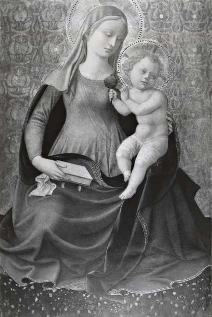 Worcester Art Museum — Follower of Fra Angelico. Italian, Florentine, 15th century Madonna of Humility — insieme